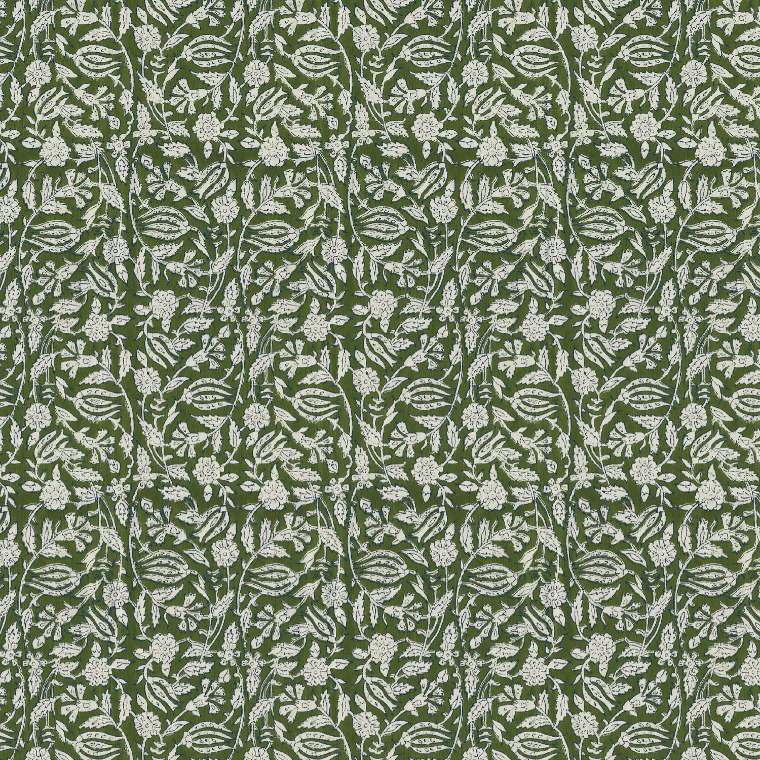 Papier peint Tulipan Vert - Caravane x Ressource