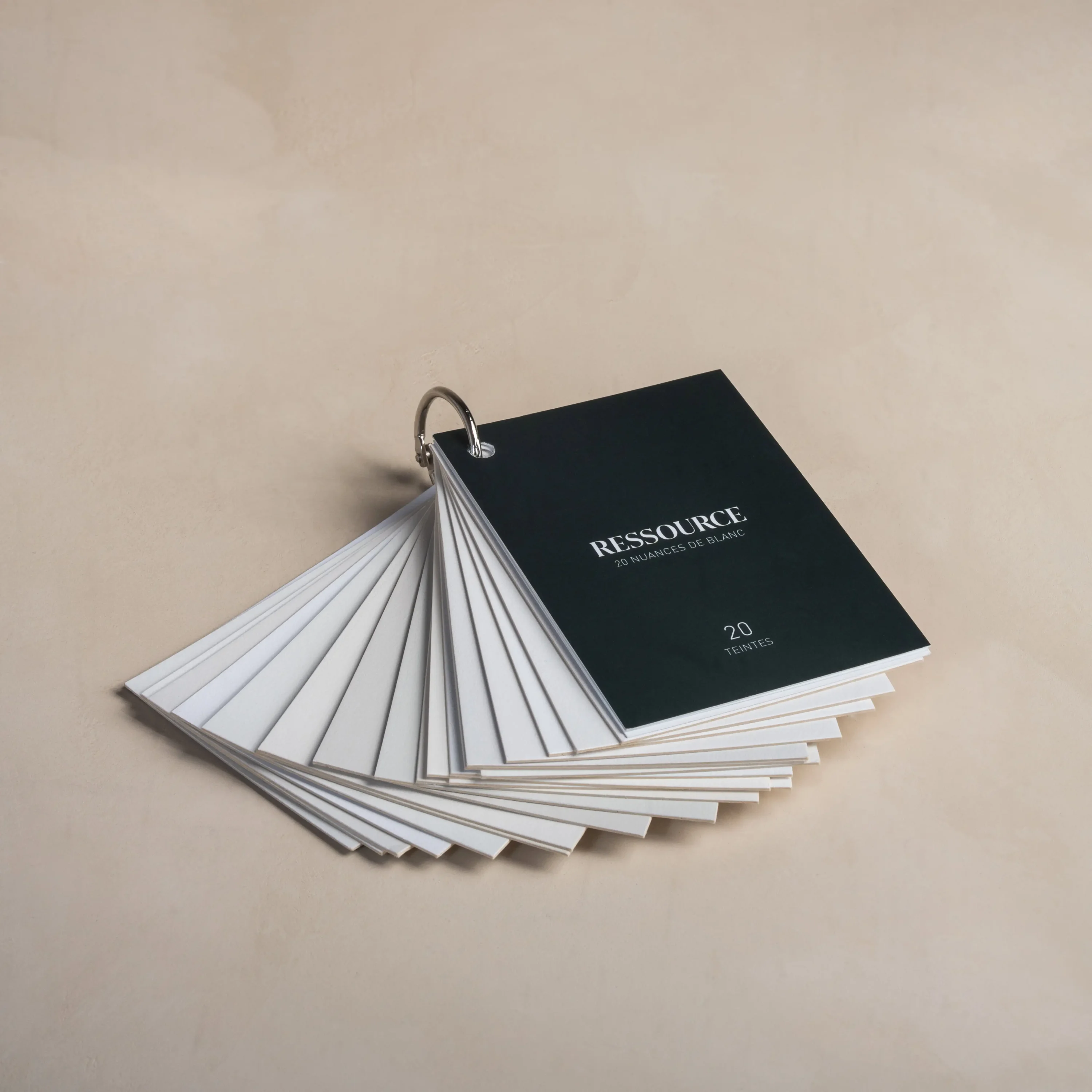 Liasse A7 « 20 nuances de blanc »