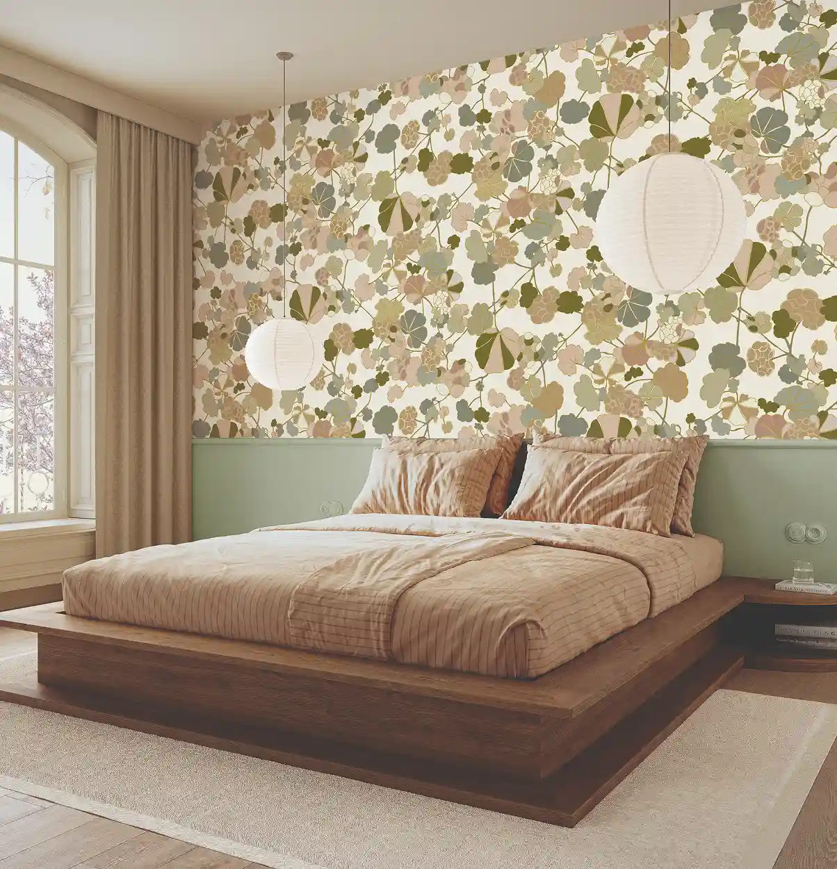 Collection Ressource de papier peints - Forestine Édition N°2 - Motif FL04 - Florescence