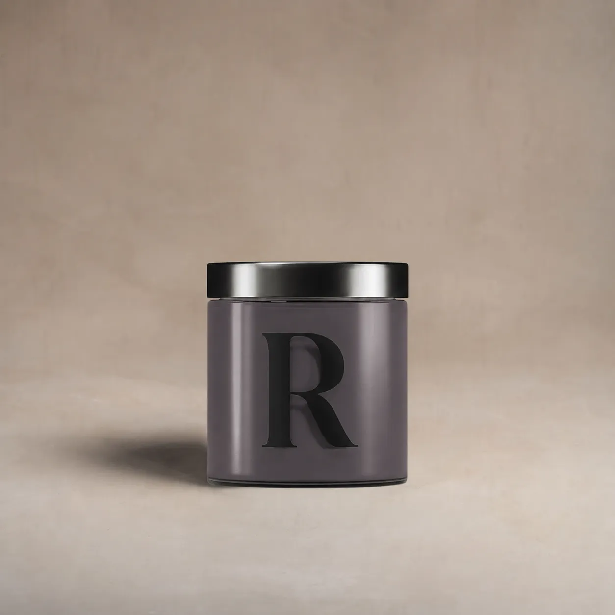 Pot testeur de peinture 100 ml, teinte R025 - L'Envoûtement, Caviar Mystique (rouge foncé), Collection Ressource