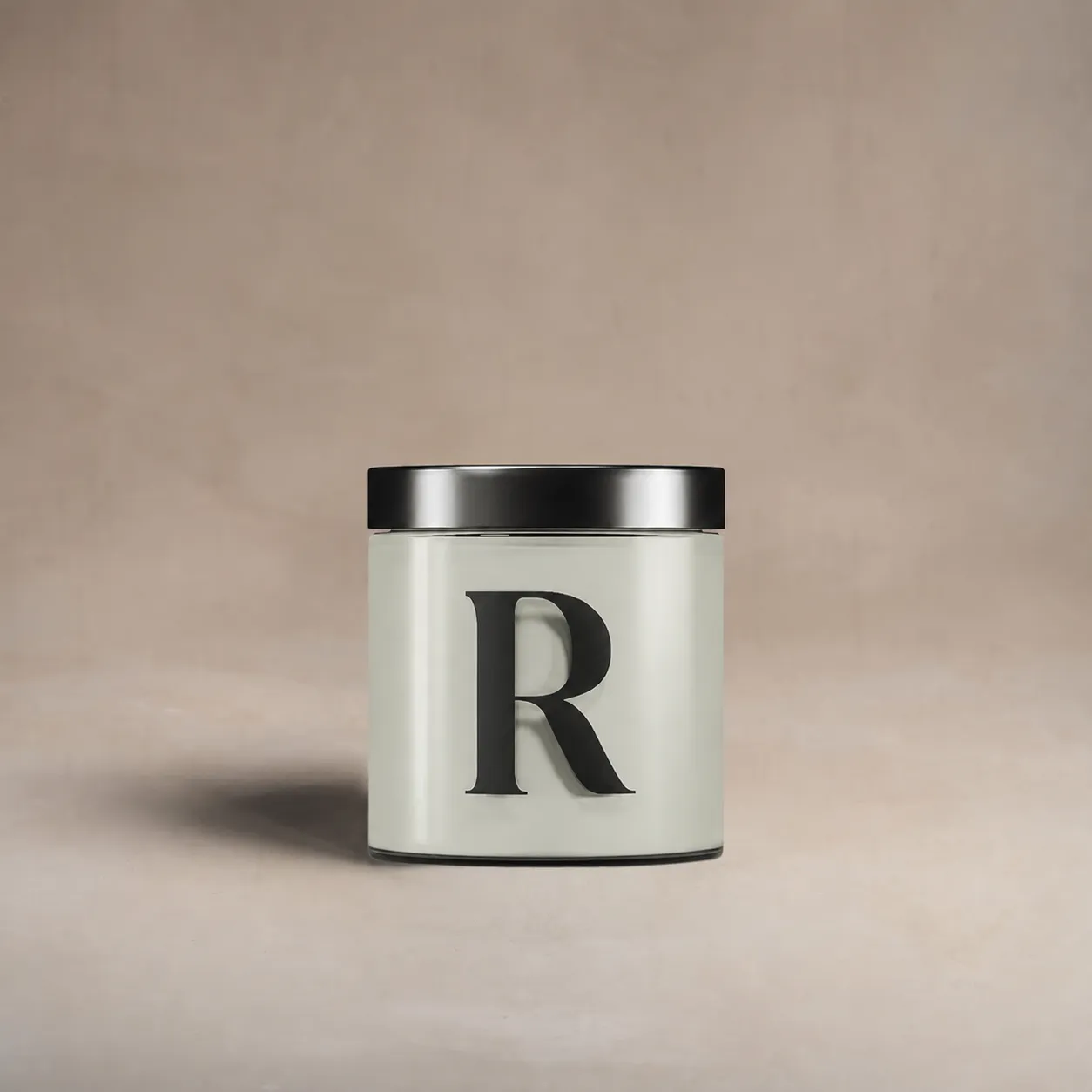 Pot testeur de peinture 100 ml, teinte R029 - La Fragilité, Albâtre Délicat (blanc cassé), Collection Ressource