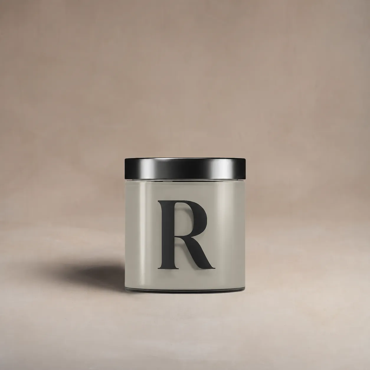 Pot testeur de peinture 100 ml, teinte R081 - La Complicité, Lichen Entrelacé (vert gris doux), Collection Ressource