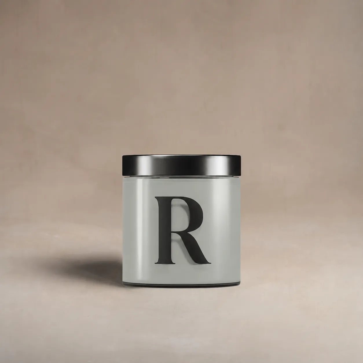 Pot testeur de peinture 100 ml, teinte R161 - Le Brouillard, Argent Nébuleux (gris bleu), Collection Ressource