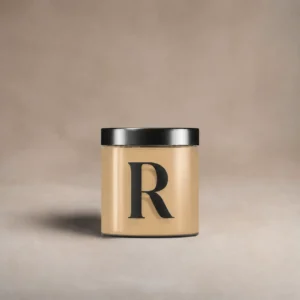 Pot testeur de peinture 100 ml, teinte R261 - La Bourgeoise, Champagne Sabré (beige orangé), Collection Ressource