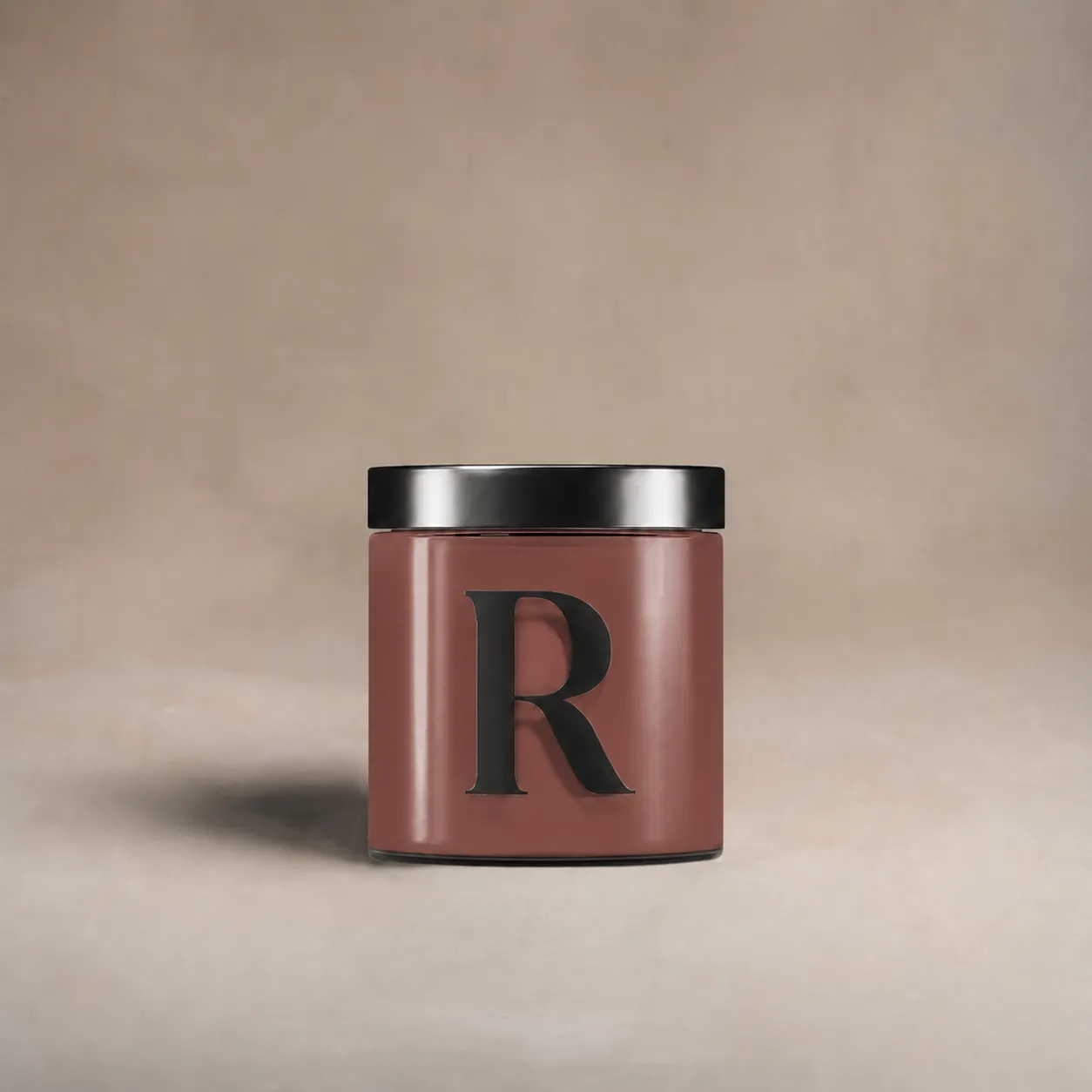 Pot testeur de peinture 100 ml, teinte R281 - Le Rendez-Vous, Alizarine Secrète (brun rouge), Collection Ressource