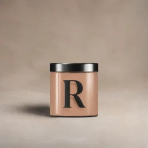 Pot testeur de peinture 100 ml, teinte R283 - La Nèfle, Orange Rosacé (saumon), Collection Ressource
