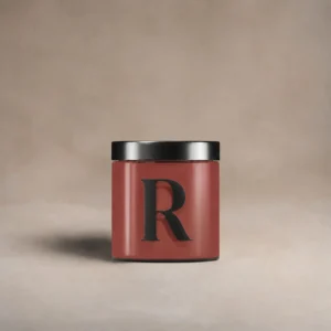 Pot testeur de peinture 100 ml, teinte R287 - Le Plaisir, Groseille Acide (rouge profond brun), Collection Ressource