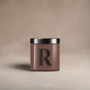 Pot testeur de peinture 100 ml, teinte R290 - La Passion, Amarante Bouleversante (brun), Collection Ressource