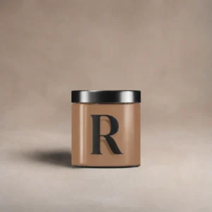 Pot testeur de peinture 100 ml, teinte R295 - Le Pinson, Bistre Ailé (ocre), Collection Ressource