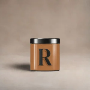Pot testeur de peinture 100 ml, teinte R298 - L'Hydromel, Miel Coulant (ocre), Collection Ressource
