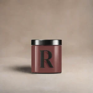 Pot testeur de peinture 100 ml, teinte R308 - Le Baisemain, Garance Pudique (brun rouge), Collection Ressource