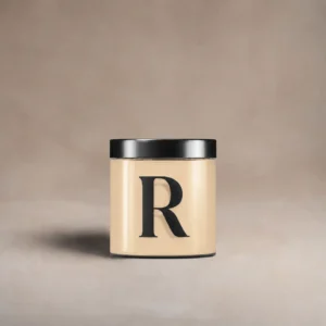 Pot testeur de peinture 100 ml, teinte R315 - La Madeleine, Vanille Douce (beige orangé), Collection Ressource
