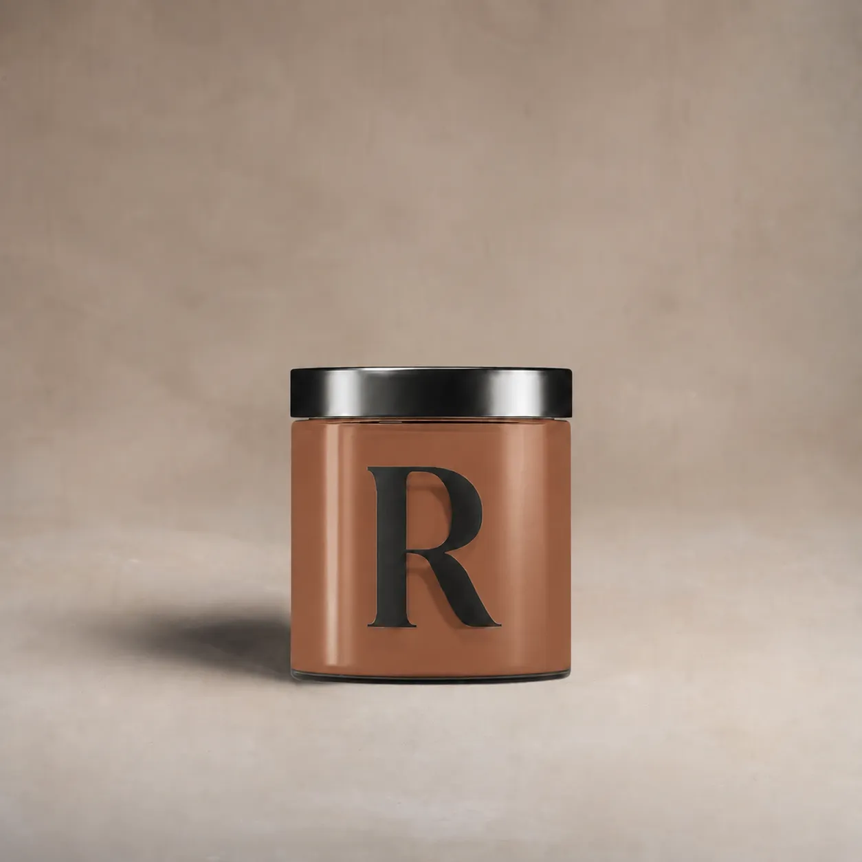 Pot testeur de peinture 100 ml, teinte R341 - La Moustache, Châtain Chatouillant (ocre brun), Collection Ressource