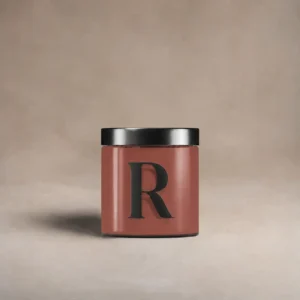 Pot testeur de peinture 100 ml, teinte R431 - L'Opéra, Rouge Velours (rouge profond brun), Collection Ressource