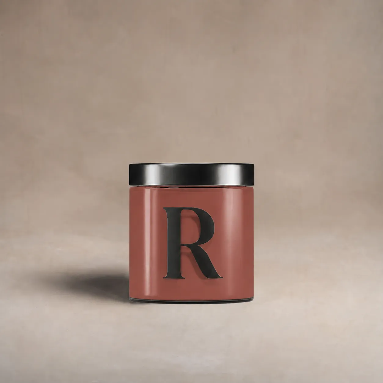 Pot testeur de peinture 100 ml, teinte R431 - L'Opéra, Rouge Velours (rouge profond brun), Collection Ressource