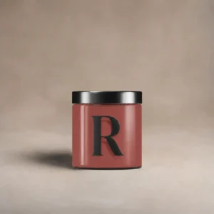 Pot testeur de peinture 100 ml, teinte R451 - Le Cupidon, Rouge Foudroyant (rouge profond brun), Collection Ressource