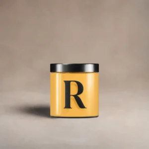 Pot testeur de peinture 100 ml, teinte R482 - La Mésange, Canari Virevoltant (orange), Collection Ressource