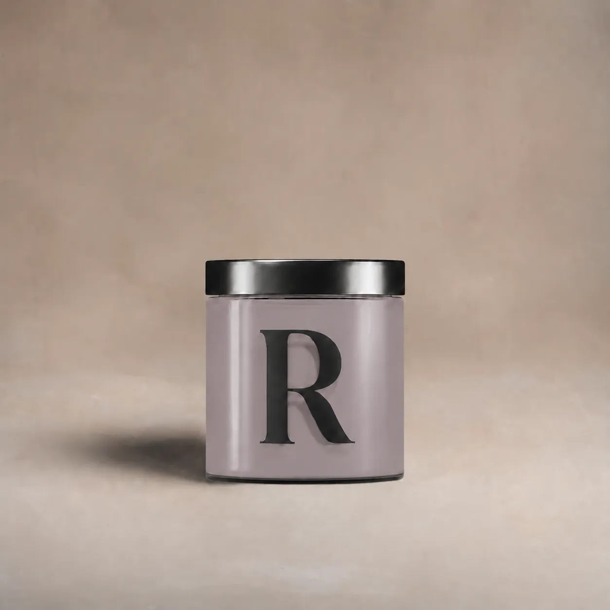 Pot testeur de peinture 100 ml, teinte R487 - La Fleurette, Glycine Parfumée (gris mauve), Collection Ressource