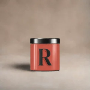 Pot testeur de peinture 100 ml, teinte R496 - Le Sourire, Nacarat Eclatant (rouge vif), Collection Ressource