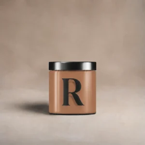 Pot testeur de peinture 100 ml, teinte R499 - La Parure, Ambre Ornementale (ocre brun), Collection Ressource