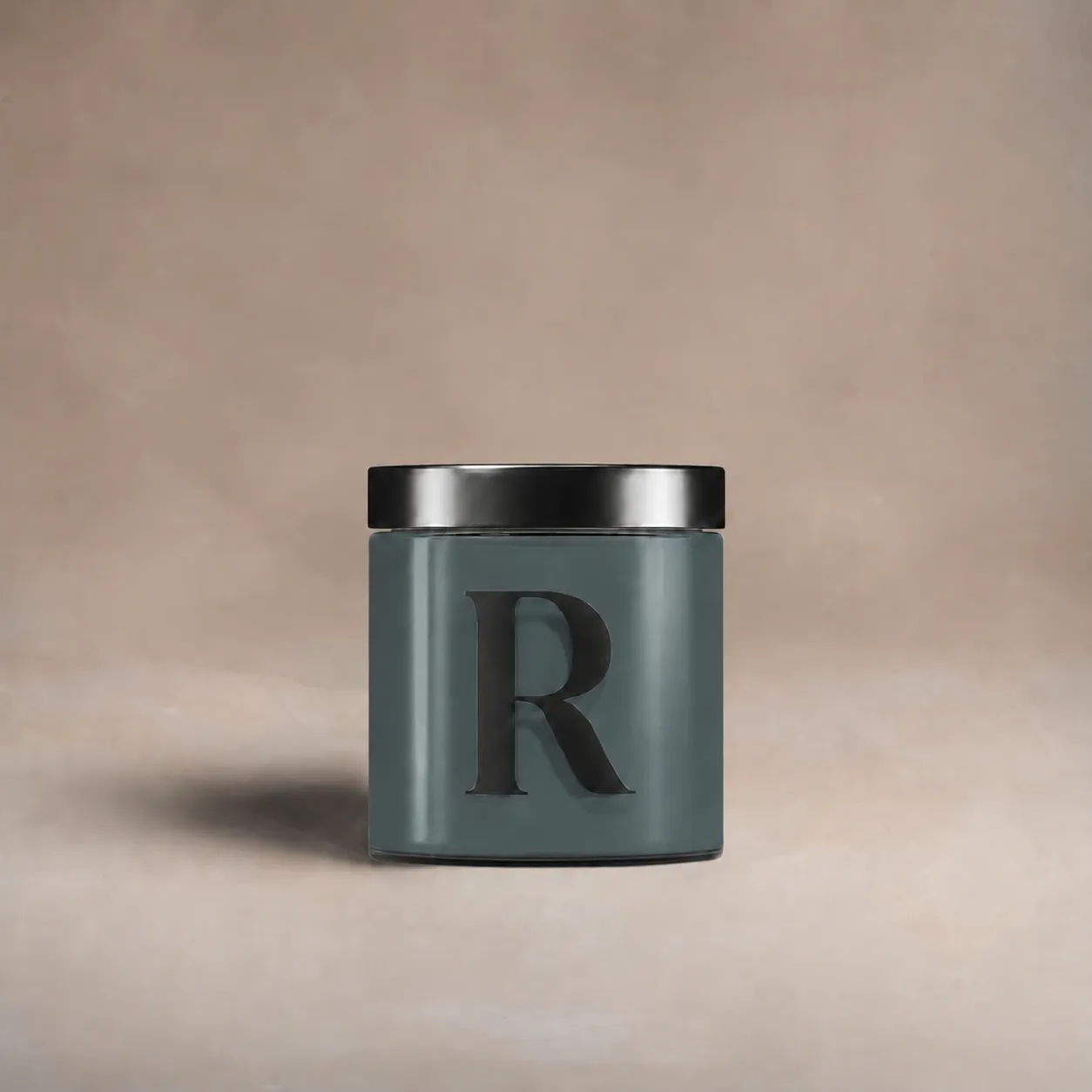 Pot testeur de peinture 100 ml, teinte R512 - Le Surnaturel, Vert de Chrome (vert gris foncé), Collection Ressource