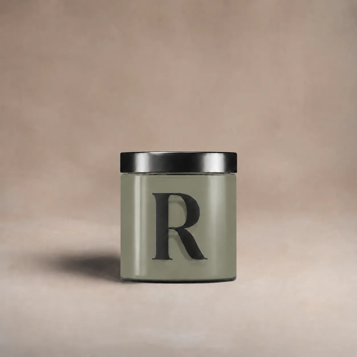 Pot testeur de peinture 100 ml, teinte R586 - La Bastide, Lierre Provençal (vert gris foncé), Collection Ressource