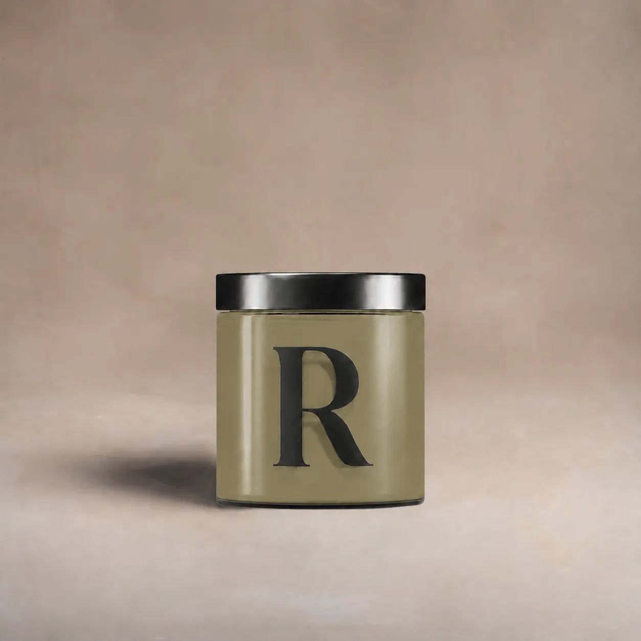 Pot testeur de peinture 100 ml, teinte R630 - L'Olivette, Tapenade Juteuse (kaki), Collection Ressource