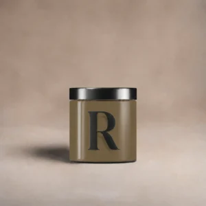 Pot testeur de peinture 100 ml, teinte R670 - Le Sauvageon, Plantain Vivace (kaki), Collection Ressource