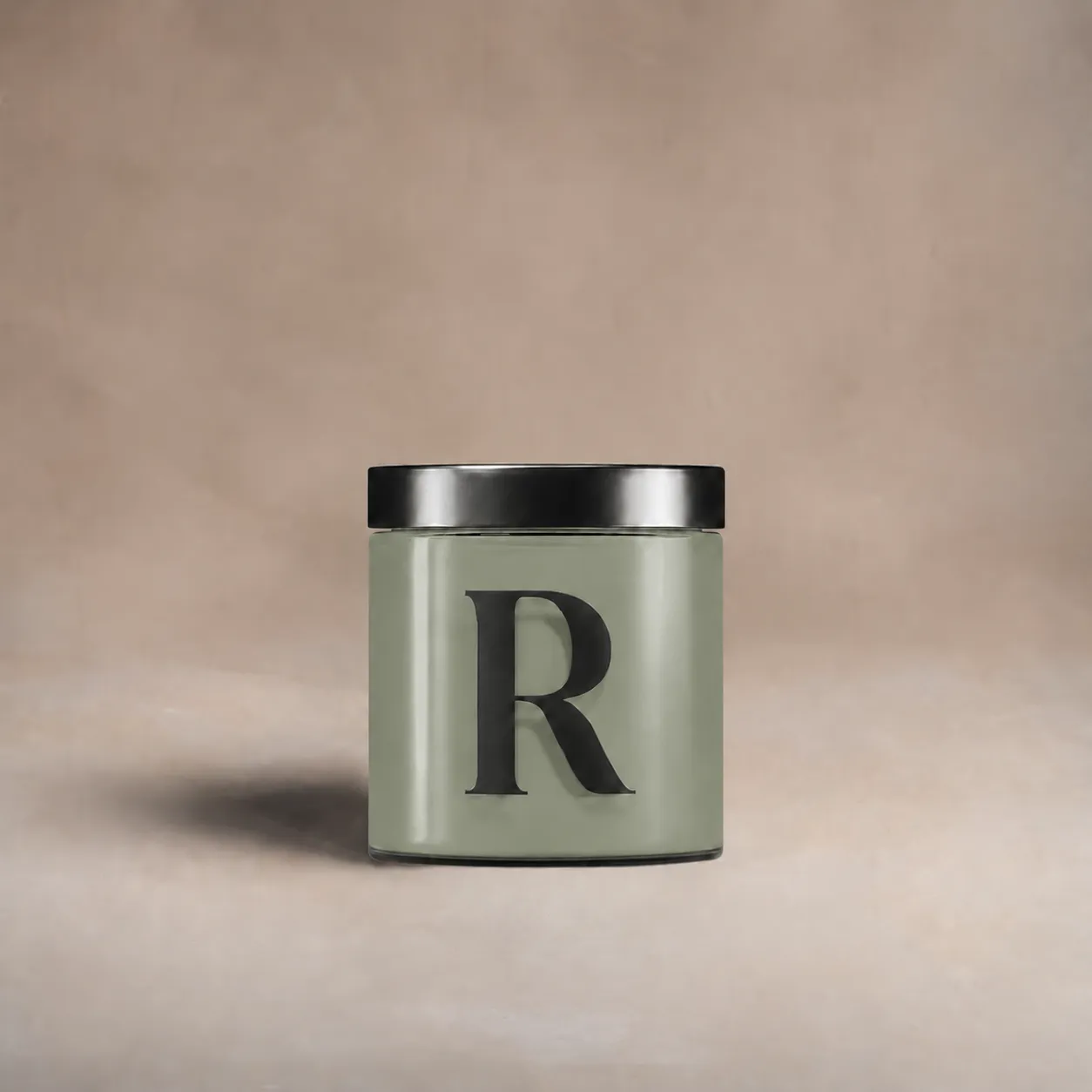 Pot testeur de peinture 100 ml, teinte R689 - La Bohème, Orchidée Gypsy (vert gris), Collection Ressource