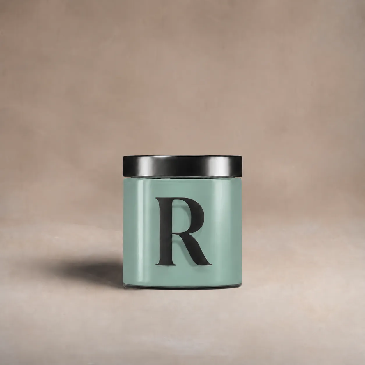 Pot testeur de peinture 100 ml, teinte R702 - L'Agate, Cristal Vert (vert turquoise), Collection Ressource