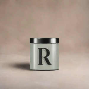 Pot testeur de peinture 100 ml, teinte R716 - Le Pardon, Amande Honorable (vert gris), Collection Ressource