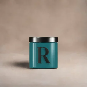 Pot testeur de peinture 100 ml, teinte R781 - La Lagune, Lac Polynésien (bleu lagon), Collection Ressource