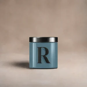 Pot testeur de peinture 100 ml, teinte R799 - La Méduse, Océan Brasillant (bleu gris), Collection Ressource