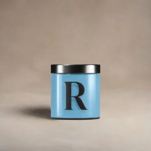 Pot testeur de peinture 100 ml, teinte R849 - La Béatitude, Topaze Réjouissante (bleu ciel), Collection Ressource