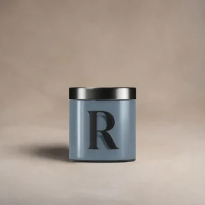 Pot testeur de peinture 100 ml, teinte R885 - Le Scaphandre, Acier Enrobant (gris bleu), Collection Ressource