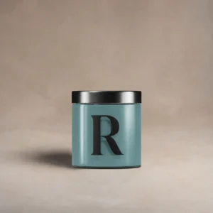 Pot testeur de peinture 100 ml, teinte R900 - L'Optimiste, Turquoise Candide (bleu lagon), Collection Ressource