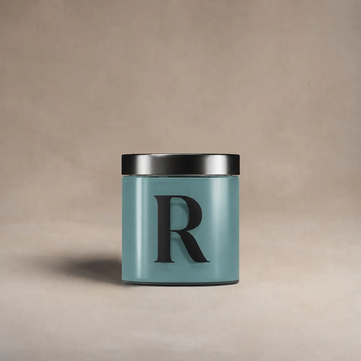 Pot testeur de peinture 100 ml, teinte R900 - L'Optimiste, Turquoise Candide (bleu lagon), Collection Ressource