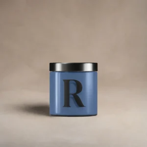 Pot testeur de peinture 100 ml, teinte R906 - La Persévérance, Lazuli Vif (bleu foncé), Collection Ressource