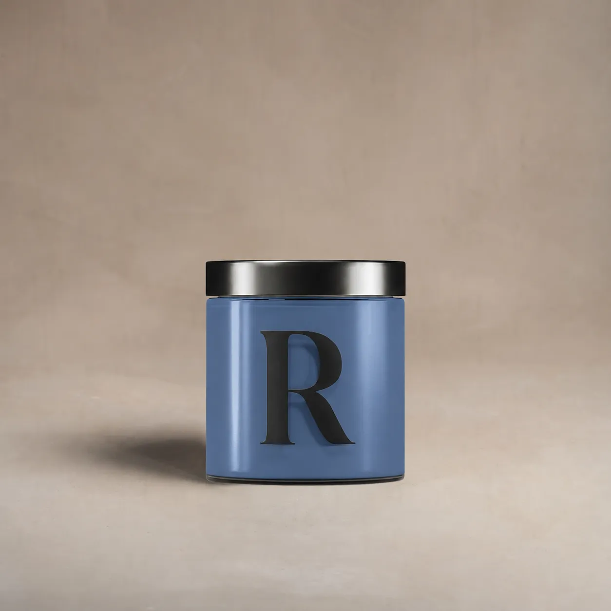 Pot testeur de peinture 100 ml, teinte R906 - La Persévérance, Lazuli Vif (bleu foncé), Collection Ressource