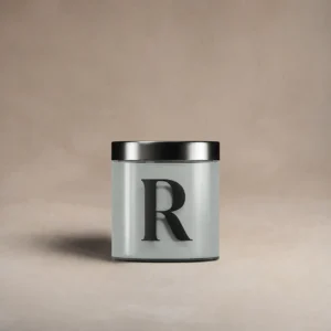 Pot testeur de peinture 100 ml, teinte R908 - Le Rivage, Terre Nacrée (bleu gris), Collection Ressource