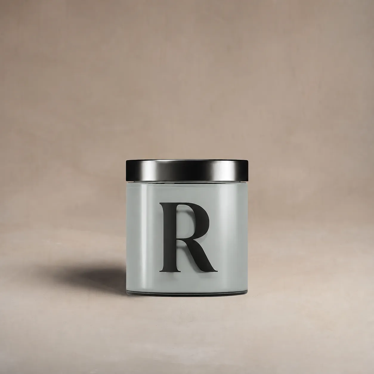 Pot testeur de peinture 100 ml, teinte R908 - Le Rivage, Terre Nacrée (bleu gris), Collection Ressource