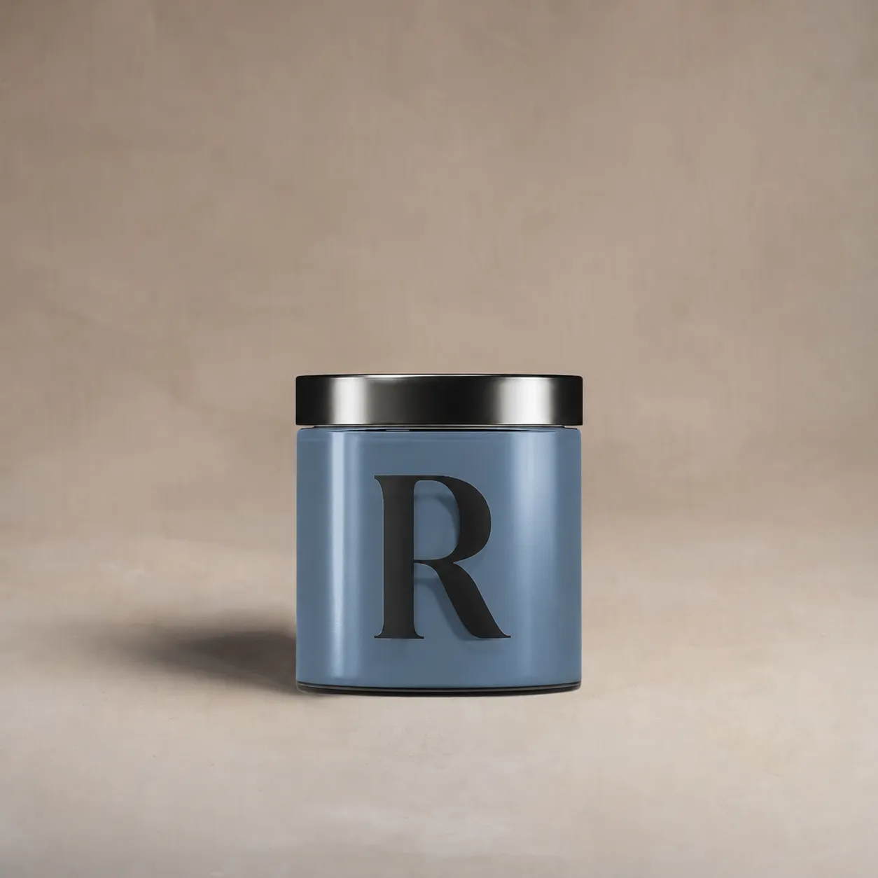 Pot testeur de peinture 100 ml, teinte R911 - La Volontaire, Bleu Tonique (bleu nuit), Collection Ressource