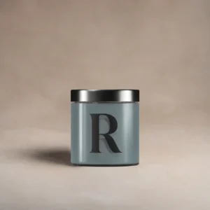 Pot testeur de peinture 100 ml, teinte R964 - L'Aveu, Plume Dévoilée (bleu gris), Collection Ressource