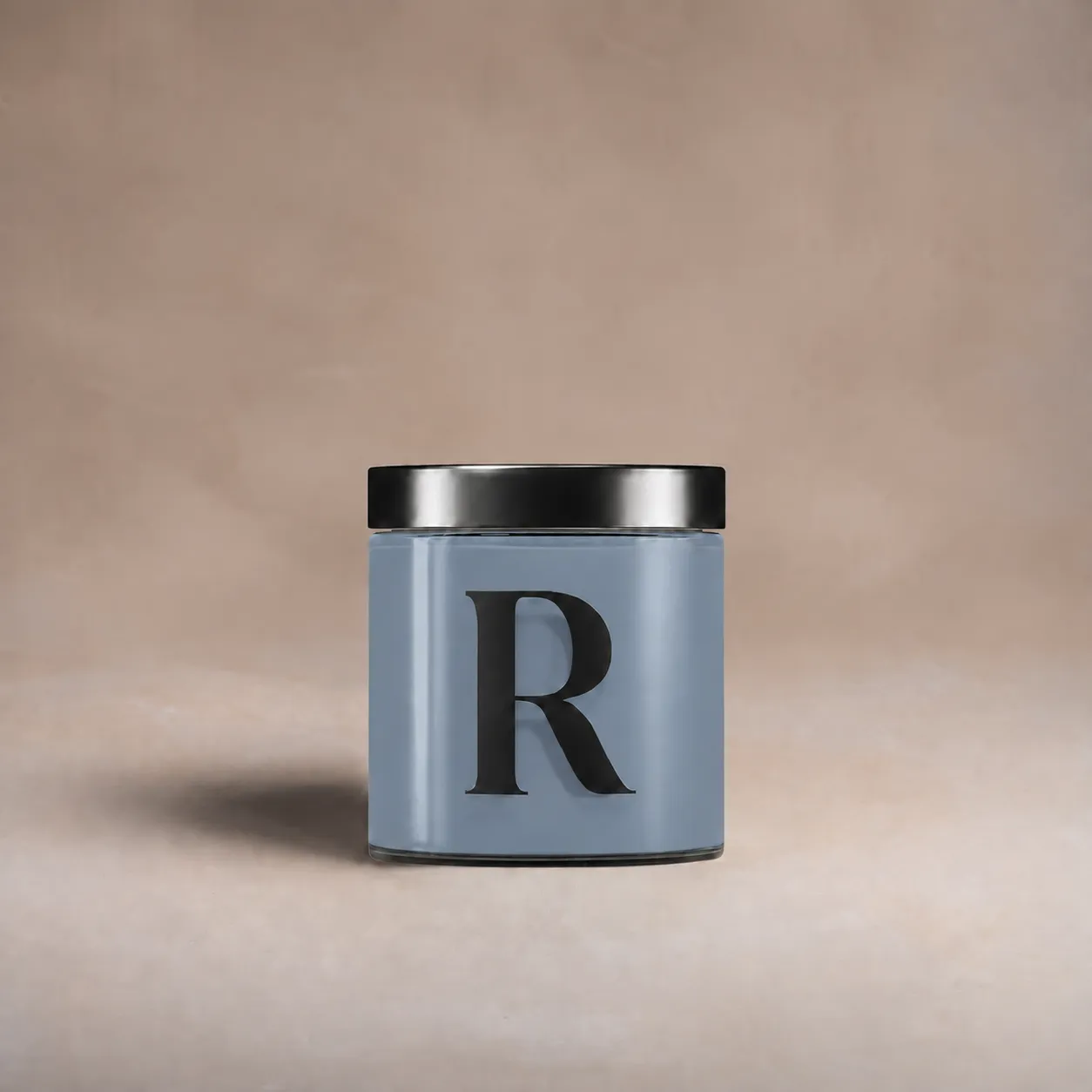 Pot testeur de peinture 100 ml, teinte eqER19 - Saphir (bleu gris), Collection Couleurs d'Enduit Romain