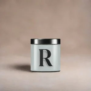 Pot testeur de peinture 100 ml, teinte eqER32 - Vif Argent (blanc gris), Collection Couleurs d'Enduit Romain