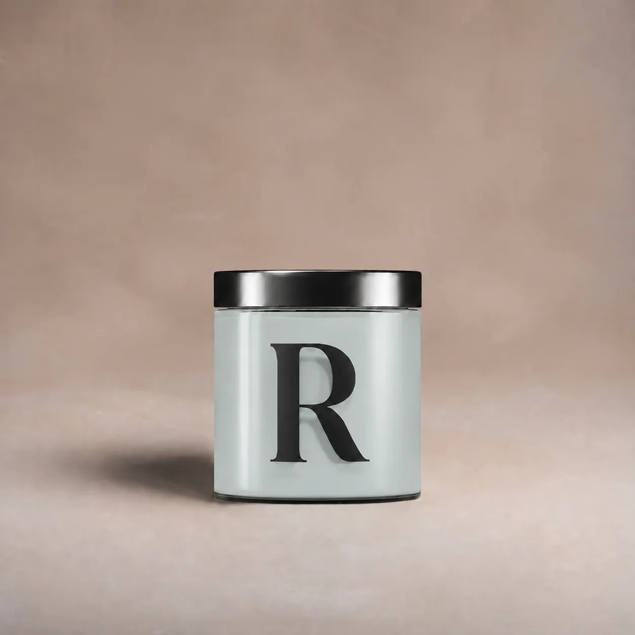 Pot testeur de peinture 100 ml, teinte eqER32 - Vif Argent (blanc gris), Collection Couleurs d'Enduit Romain