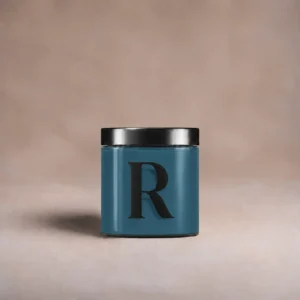 Pot testeur de peinture 100 ml, teinte eqRMDV63 - Lagon (bleu lagon), Collection Couleurs de Chaux Maison de Vacances